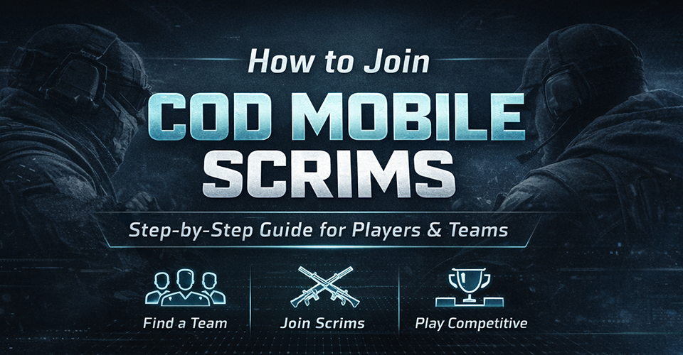 How to Join COD Mobile Scrims and Start Playing Competitive Matches