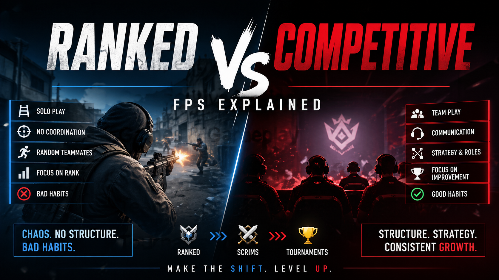 Ranked vs Competitive FPS Explained  | FEN