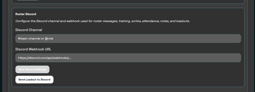 Configure Discord